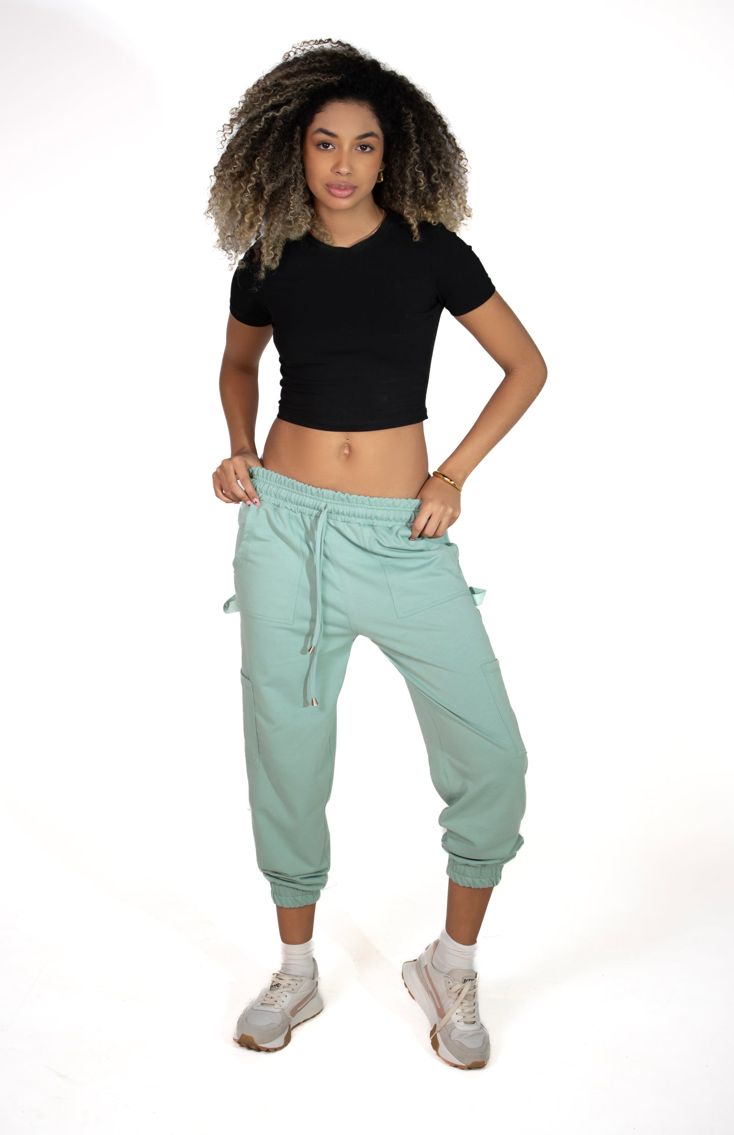 STRIPED JOGGER