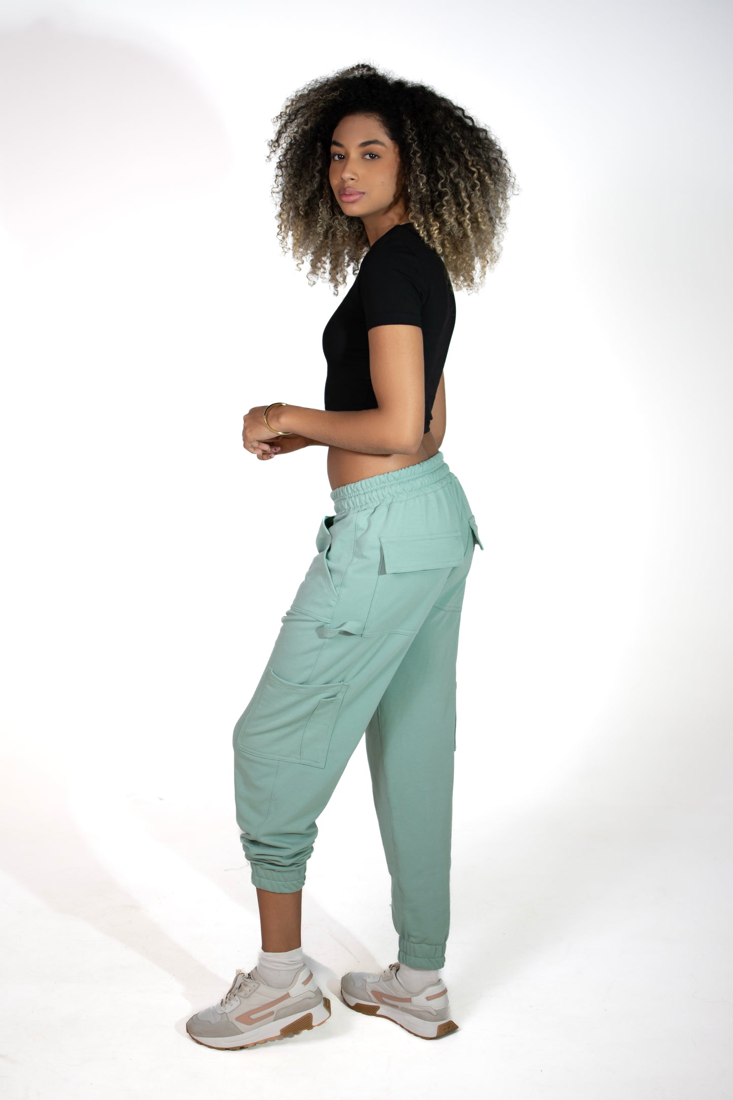 STRIPED JOGGER