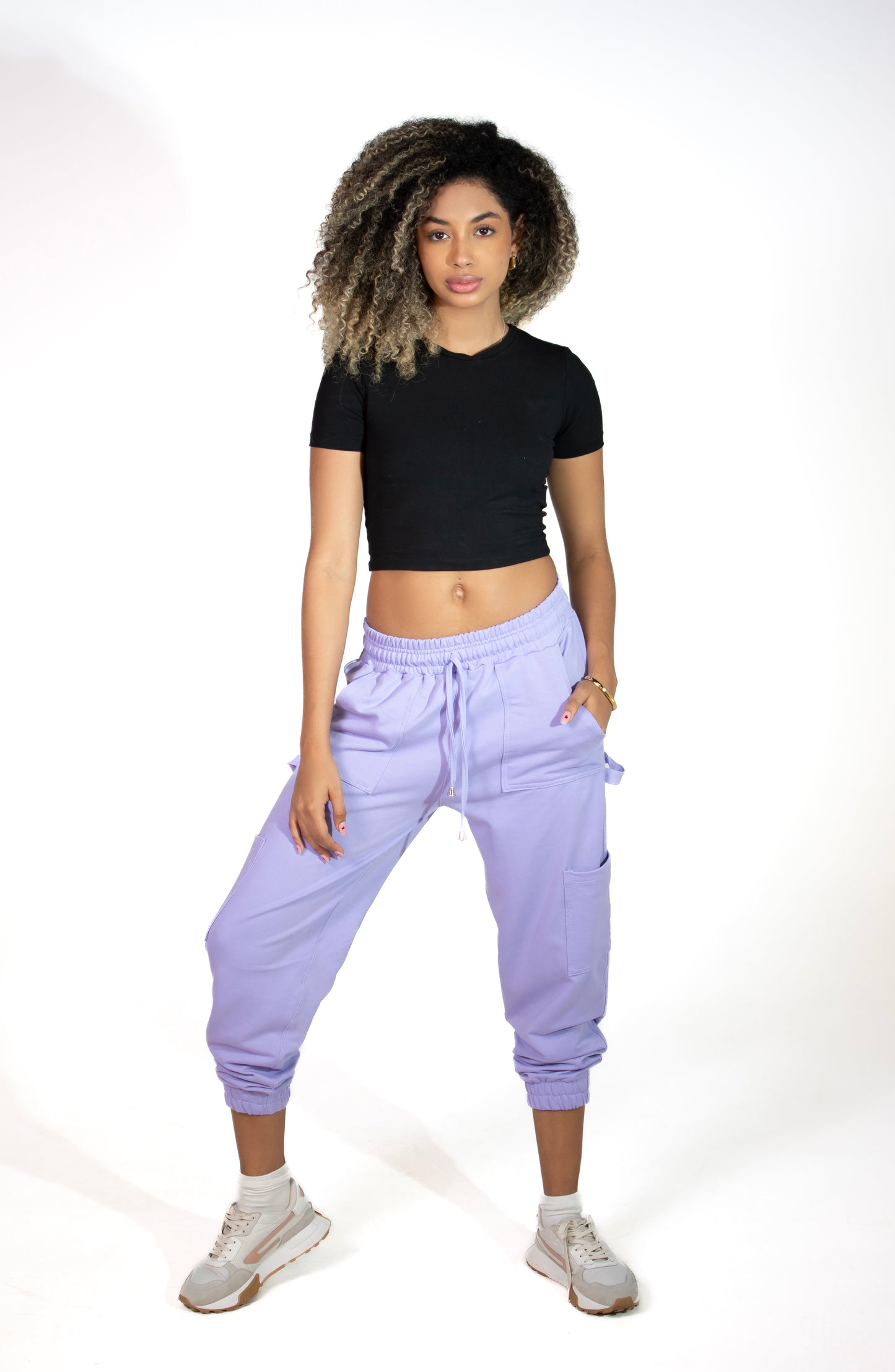 STRIPED JOGGER