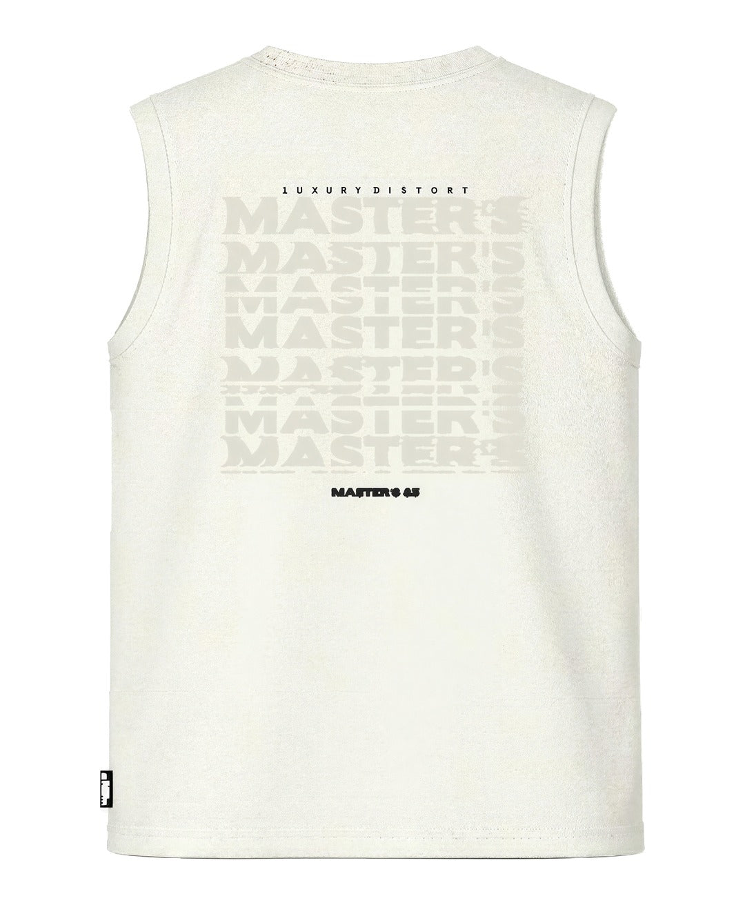 Camiseta manga sisa After Luxury cruda - espalda