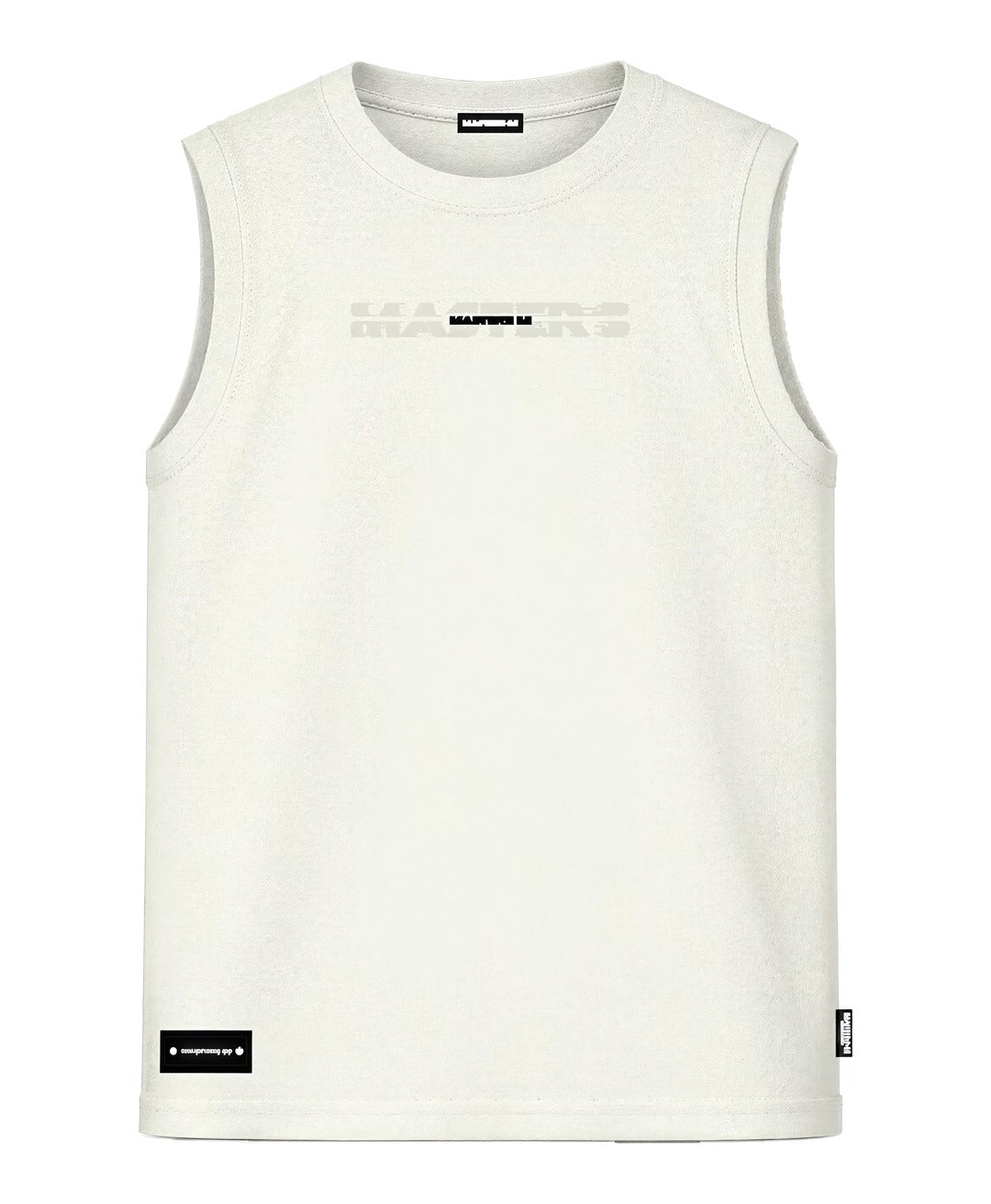 Camiseta manga sisa After Luxury cruda - frente