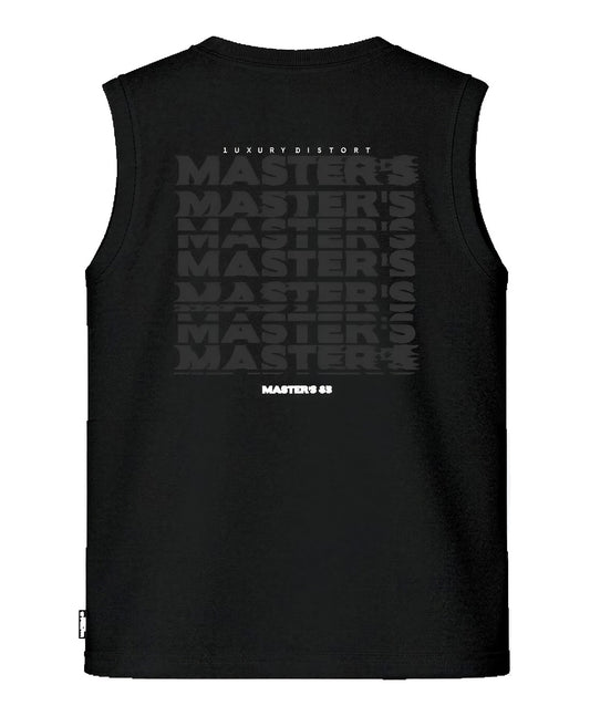Camiseta manga sisa After Luxury negra - espalda