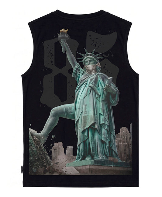 CAMISETA MANGA SIZA LIBERTY DISTORT