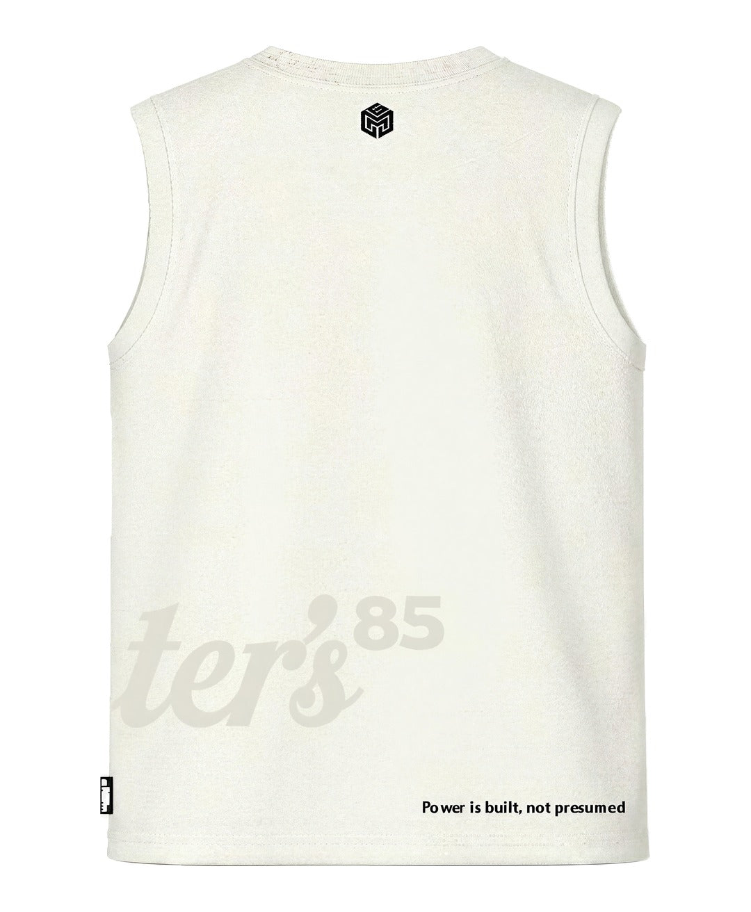 Camiseta manga sisa Pure Legacy cruda - espalda