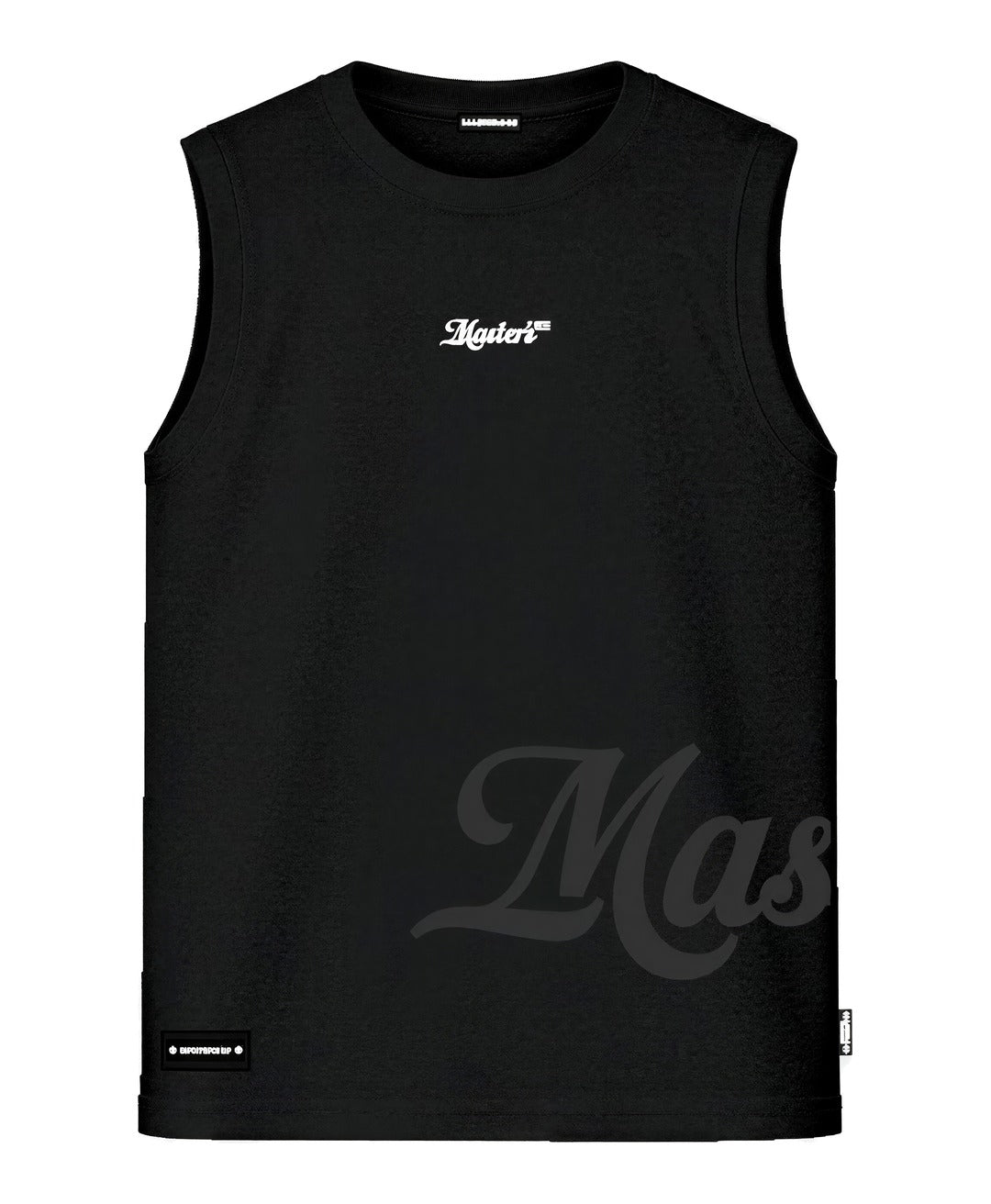 Camiseta manga sisa Pure Legacy negra - frente