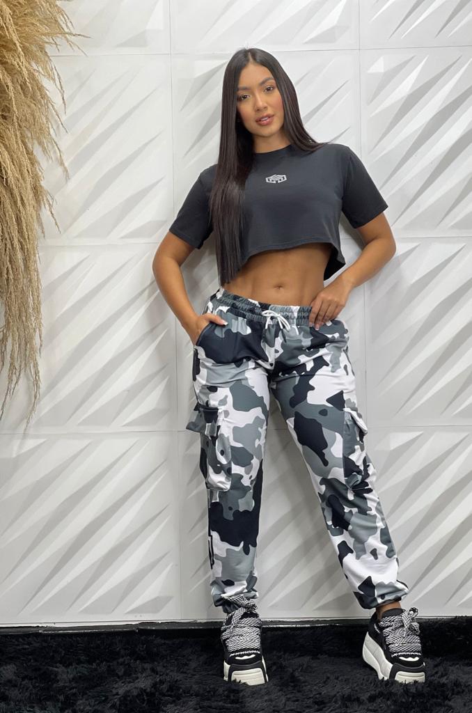 Jogger camuflado militar